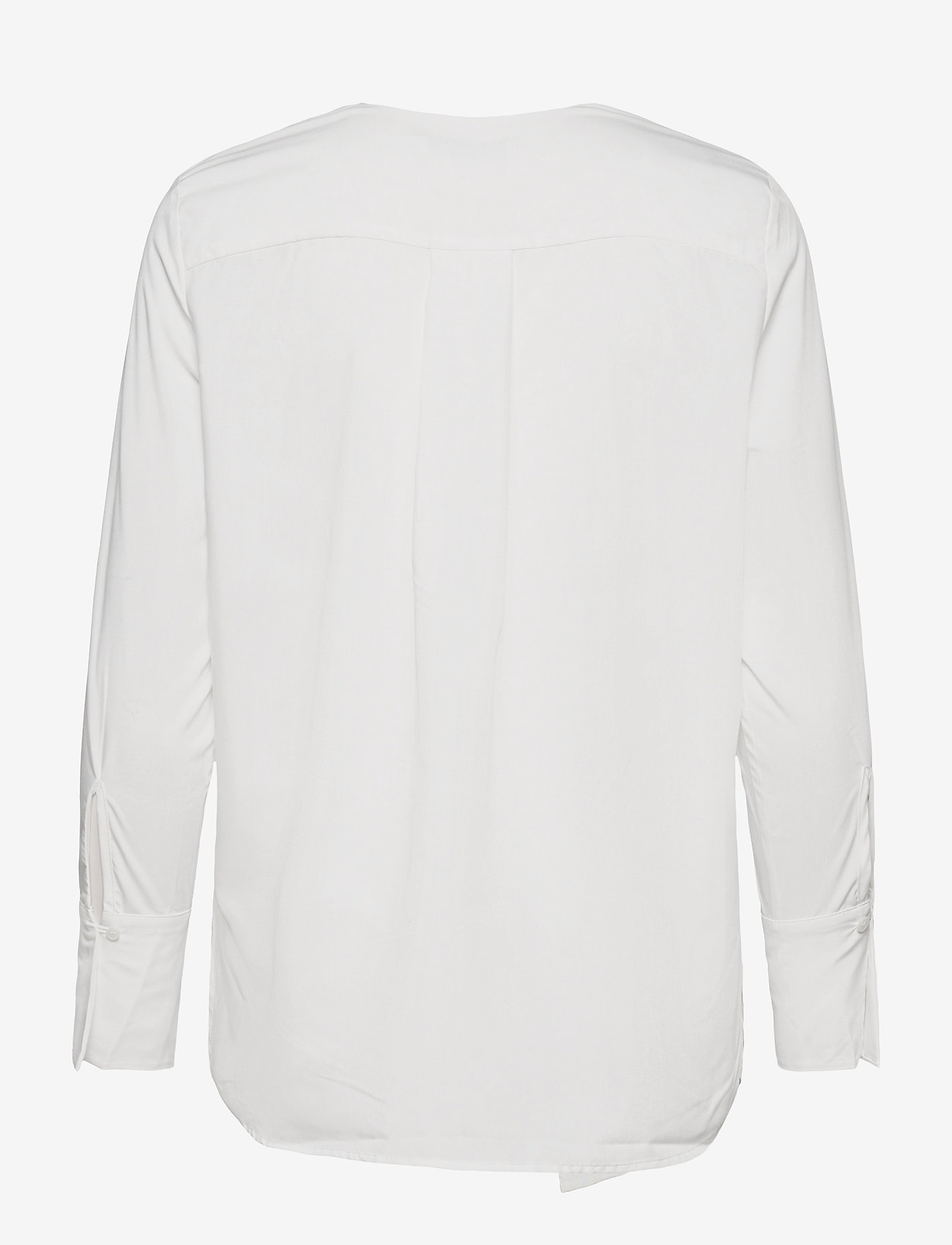 Coster Copenhagen - Assymetrical shirt - white - 1