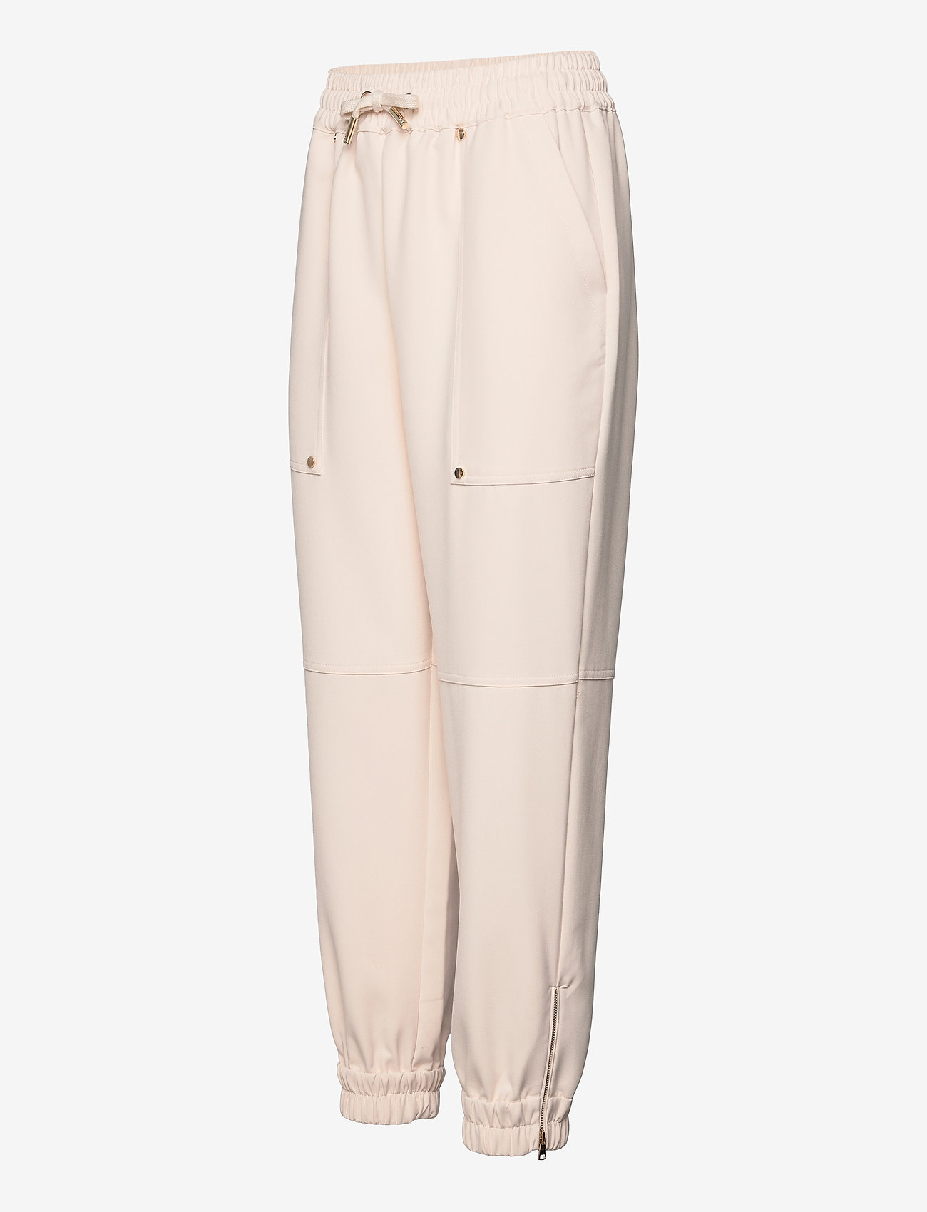 Coster Copenhagen - Pants with elastic cuffs - cream - 2