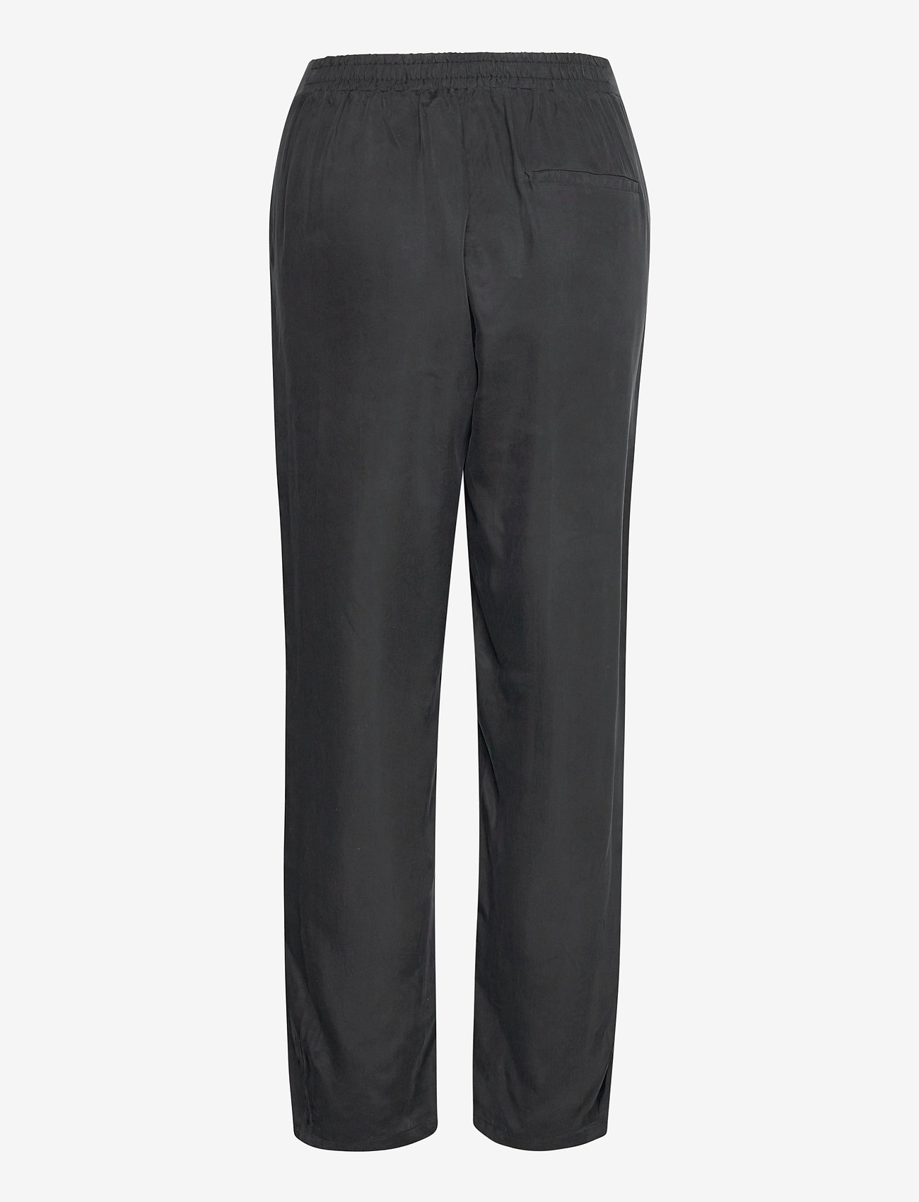 Coster Copenhagen - Pants with elastic in cupro - black - 1