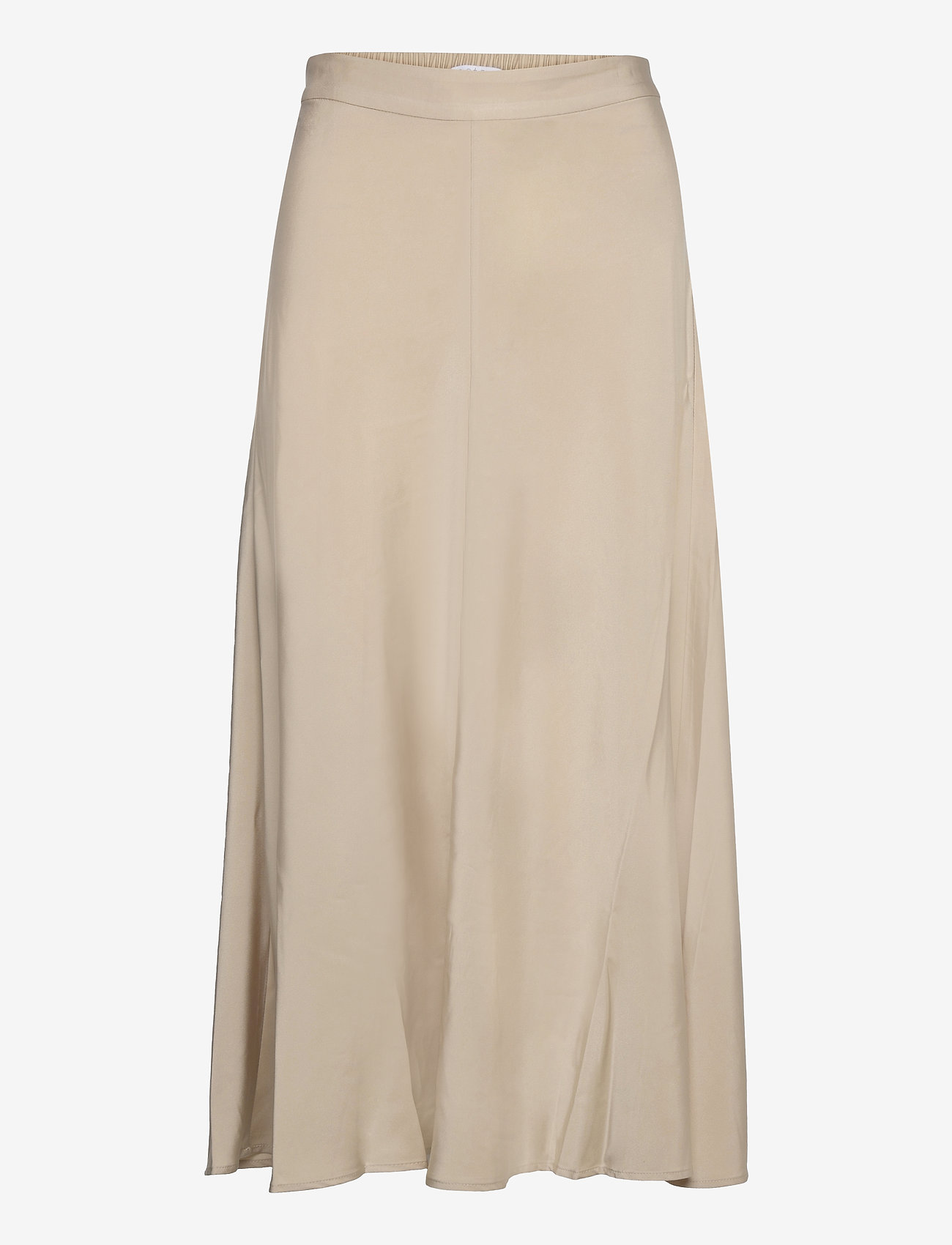 Coster Copenhagen - Bias skirt in satin stretch - vanilla - 0
