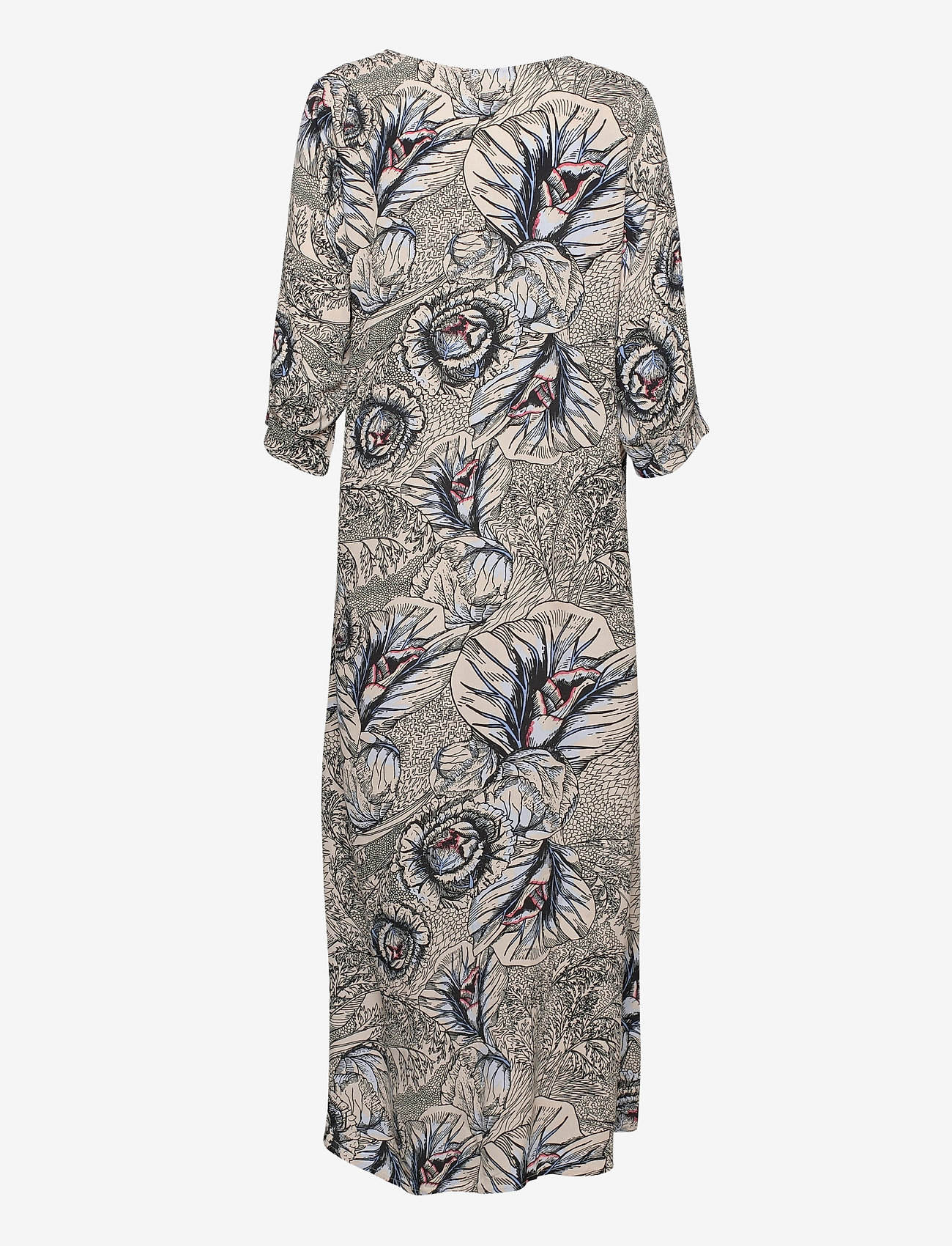 Coster Copenhagen - Dress in Garden print - EcoVero Len - garden print - 1