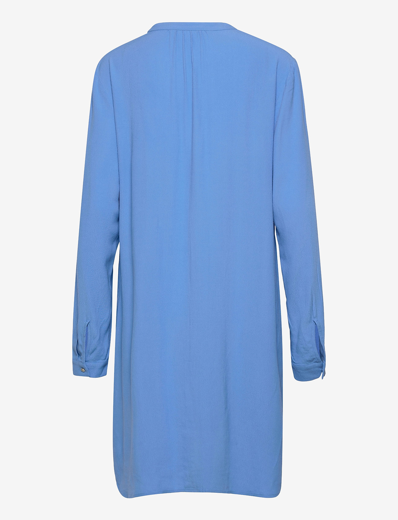 Coster Copenhagen - Shirt dress in heavy moss crepe - airy blue - 1
