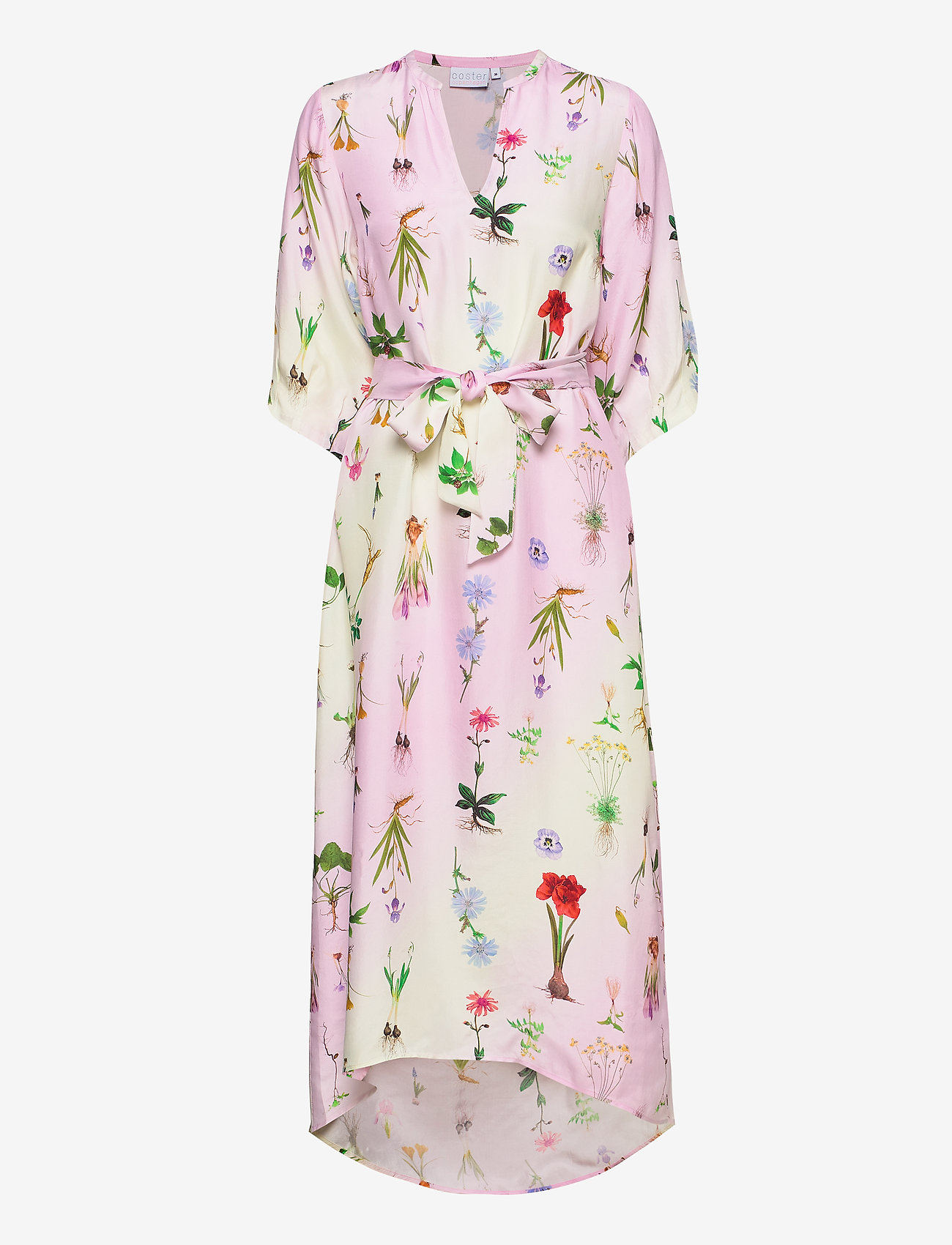 Coster Copenhagen - Dress in Flower Garden print - Cupr - flower garden print - 0