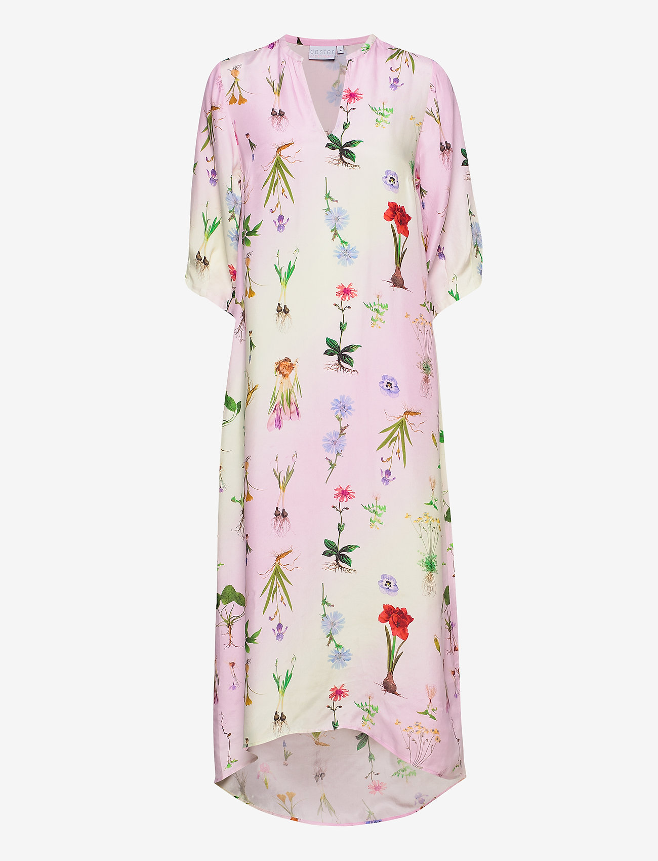 Coster Copenhagen - Dress in Flower Garden print - Cupr - flower garden print - 1
