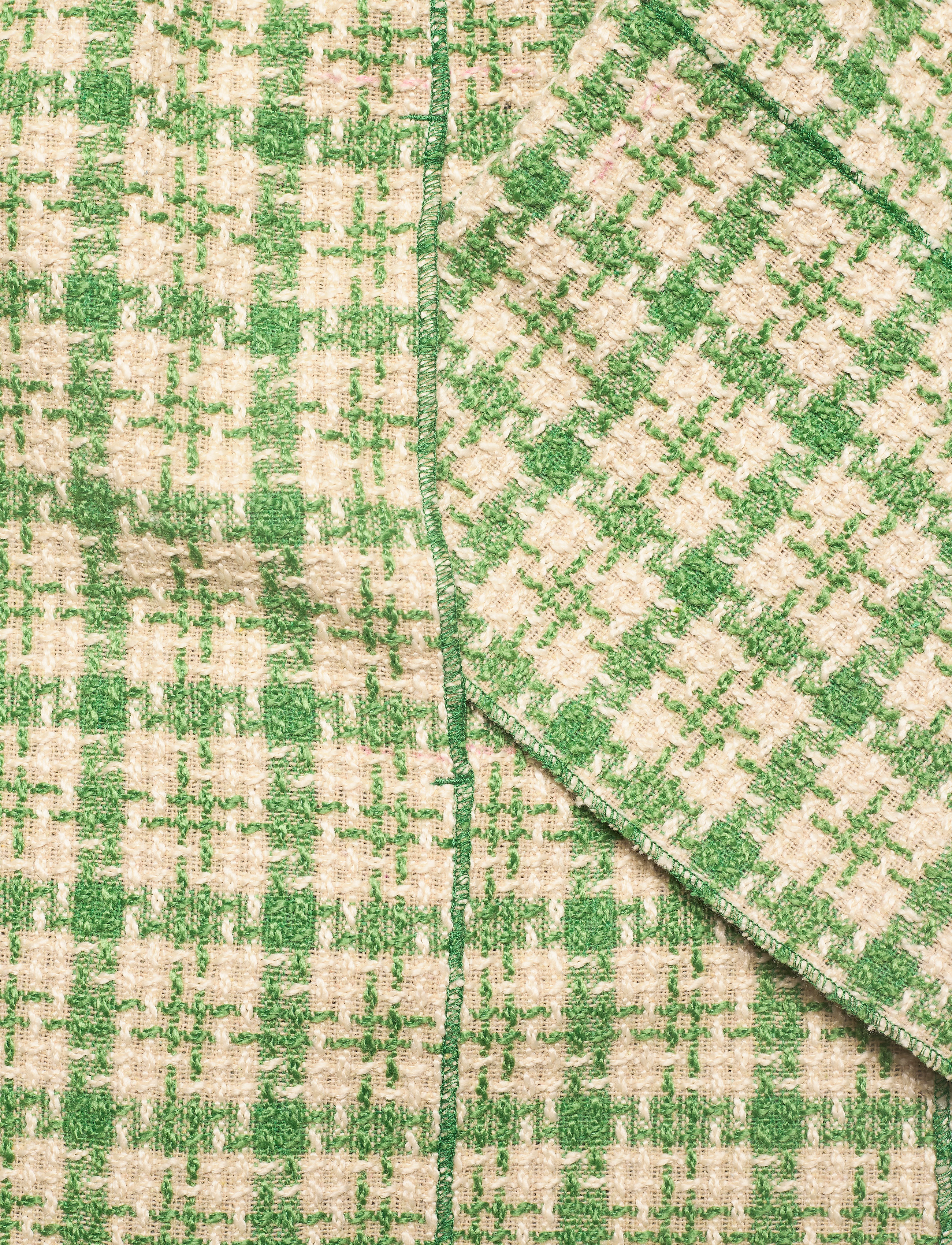 Coster Copenhagen - Coat in green checks - green check - 4