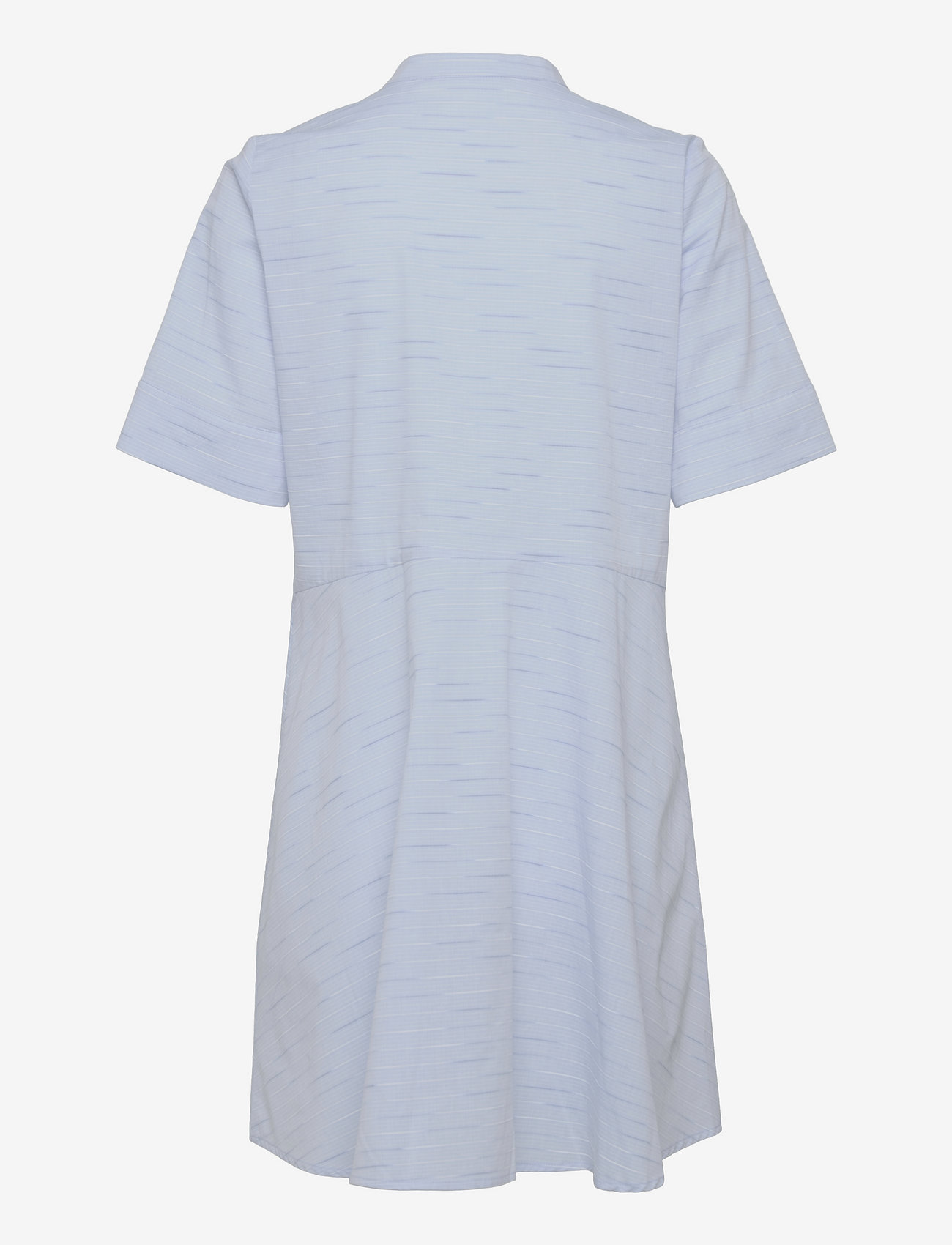 Coster Copenhagen - Long shirt with mid sleeve length - kortærmede bluser - powder blue melange - 1