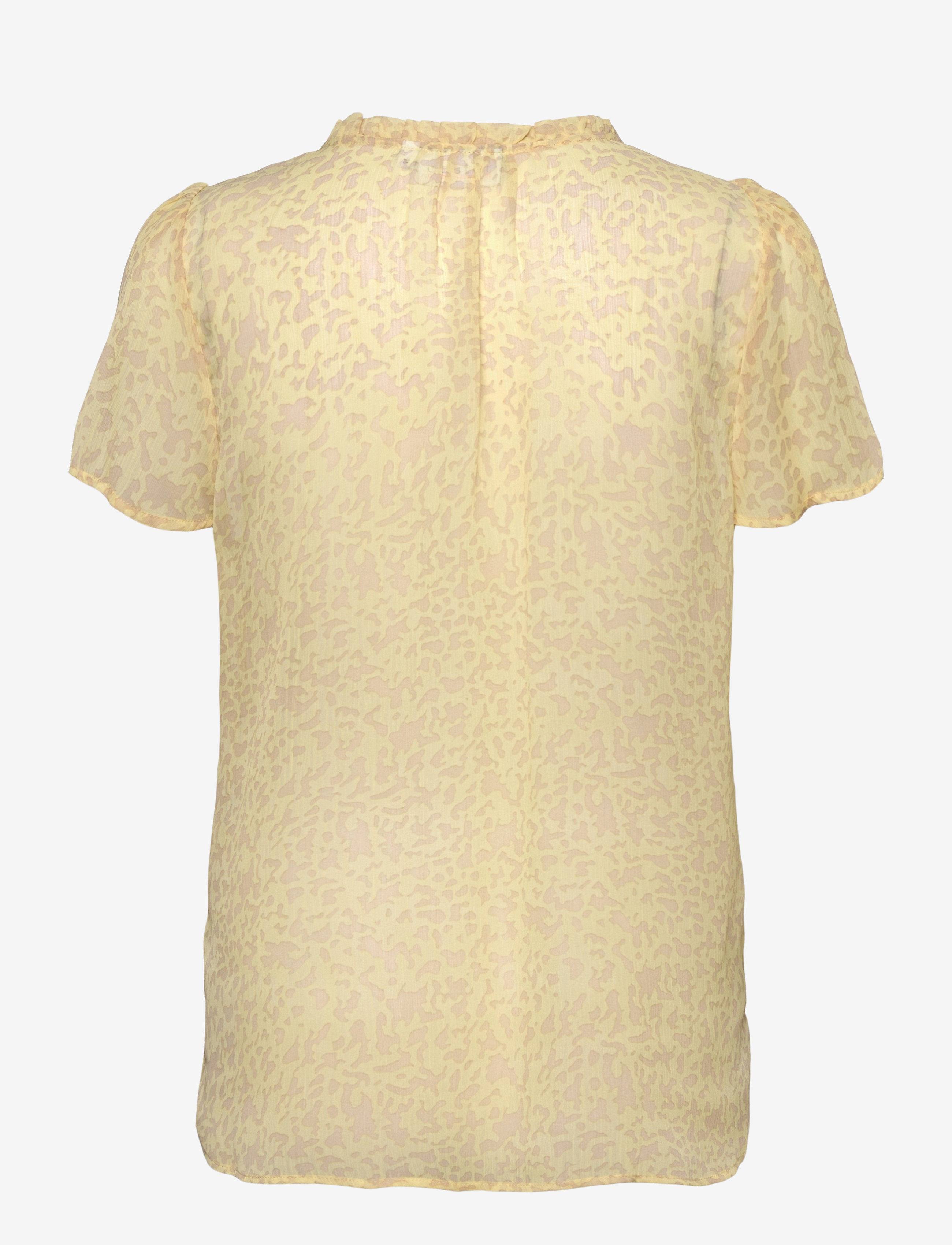 Coster Copenhagen - Top in splash print - t-shirts - splash print - yellow - 1