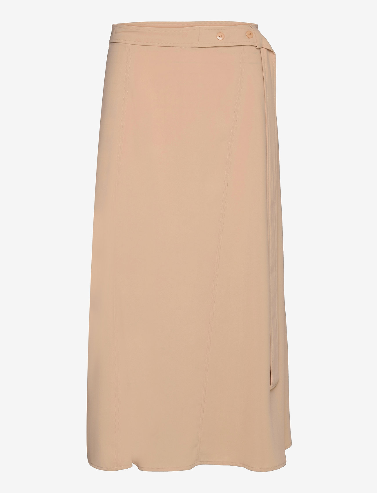 Coster Copenhagen - Skirt with belt detail - midi kjolar - dark sand - 0