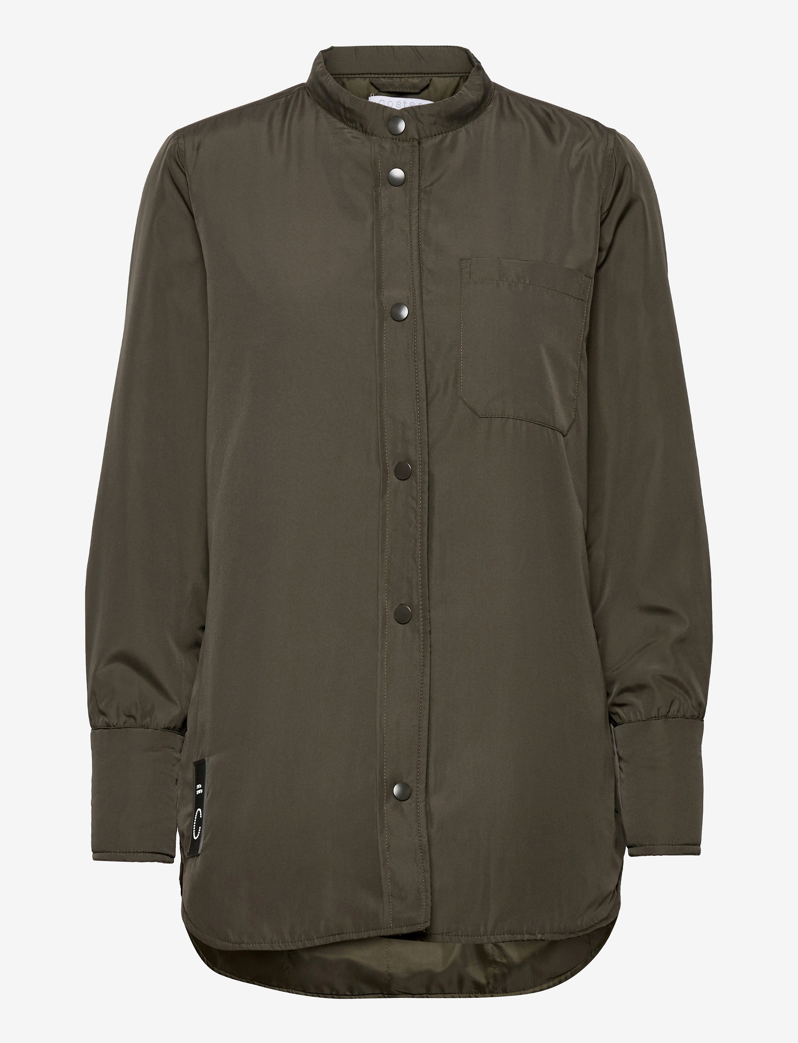 Coster Copenhagen Light padded jacket - Overshirts - HUNTER GREEN / green