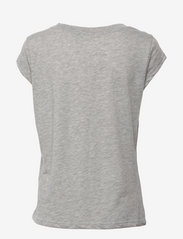 Coster Copenhagen - T-shirt with together print - lowest prices - light grey melange - 1