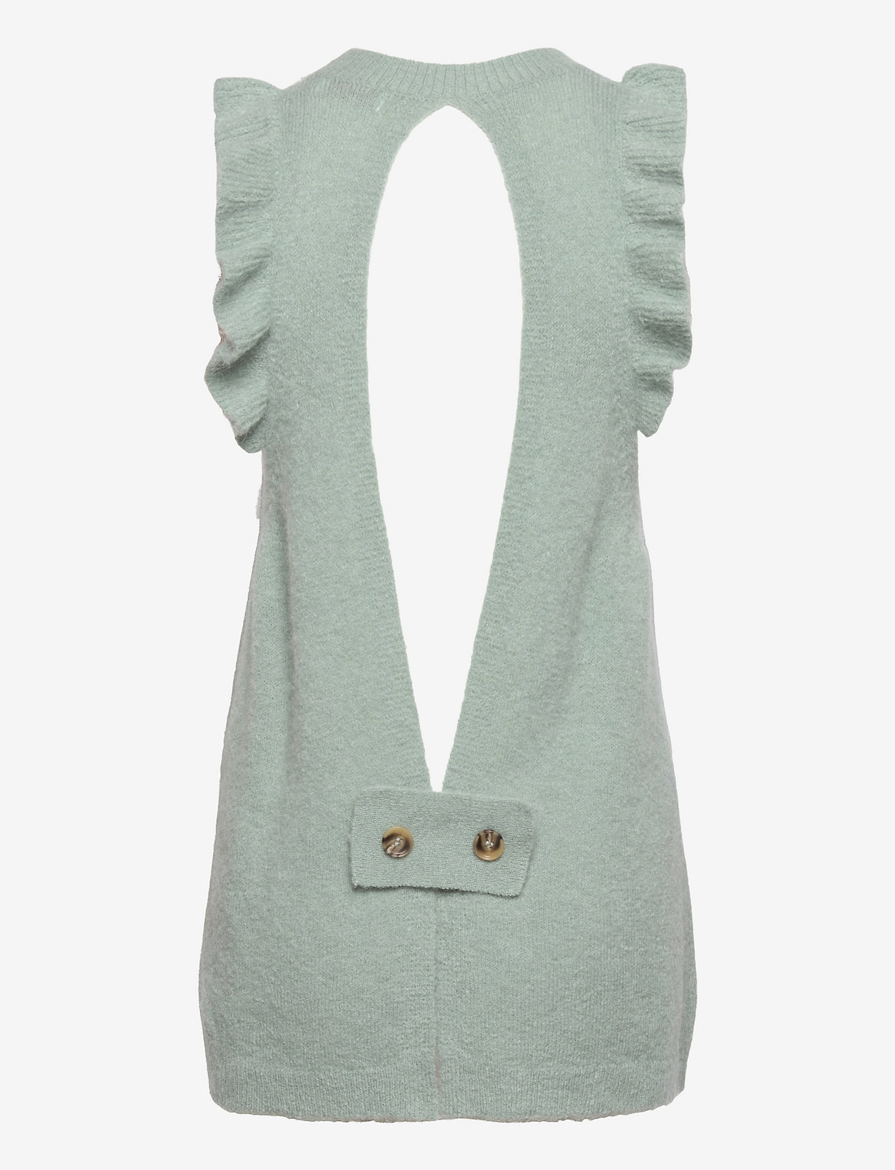 Coster Copenhagen - Alpaca vest - jade blue - 1