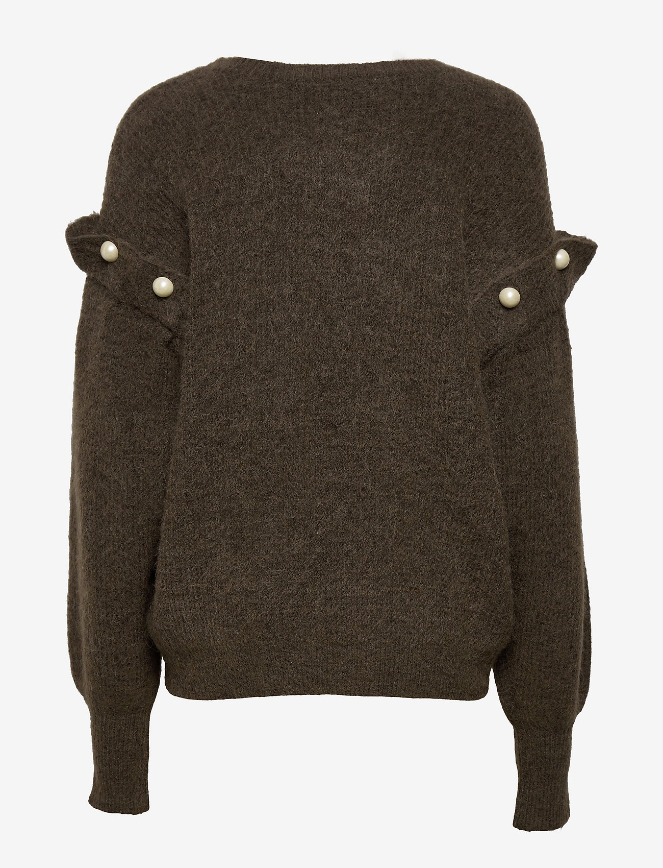 Coster Copenhagen - Knit with pearl detail - ivy green - 1