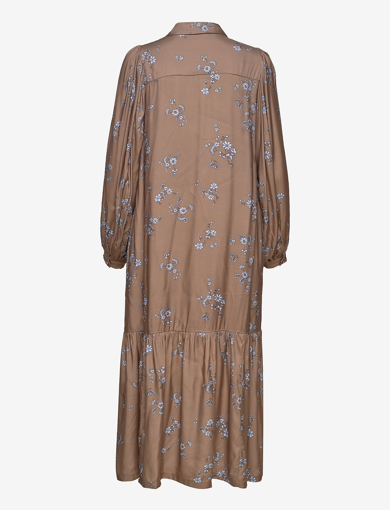 Coster Copenhagen - Long dress in graphic flower print - graphic flower print - 1