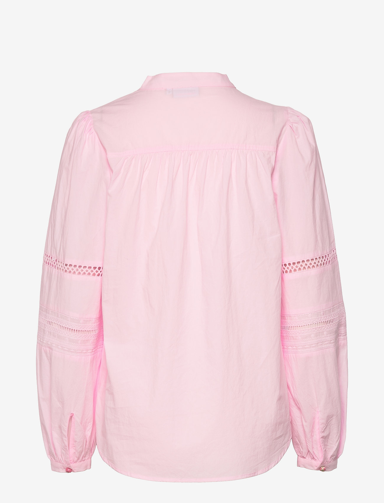 Coster Copenhagen - Blouse with lace inserts - cloud rose - 1