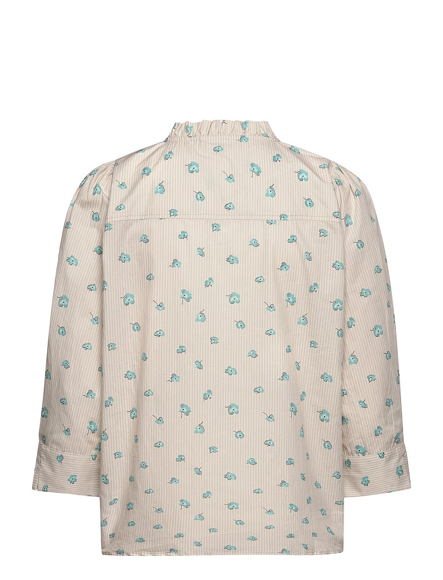 Coster Copenhagen - Blouse in printed stripe print - stripe print - 1