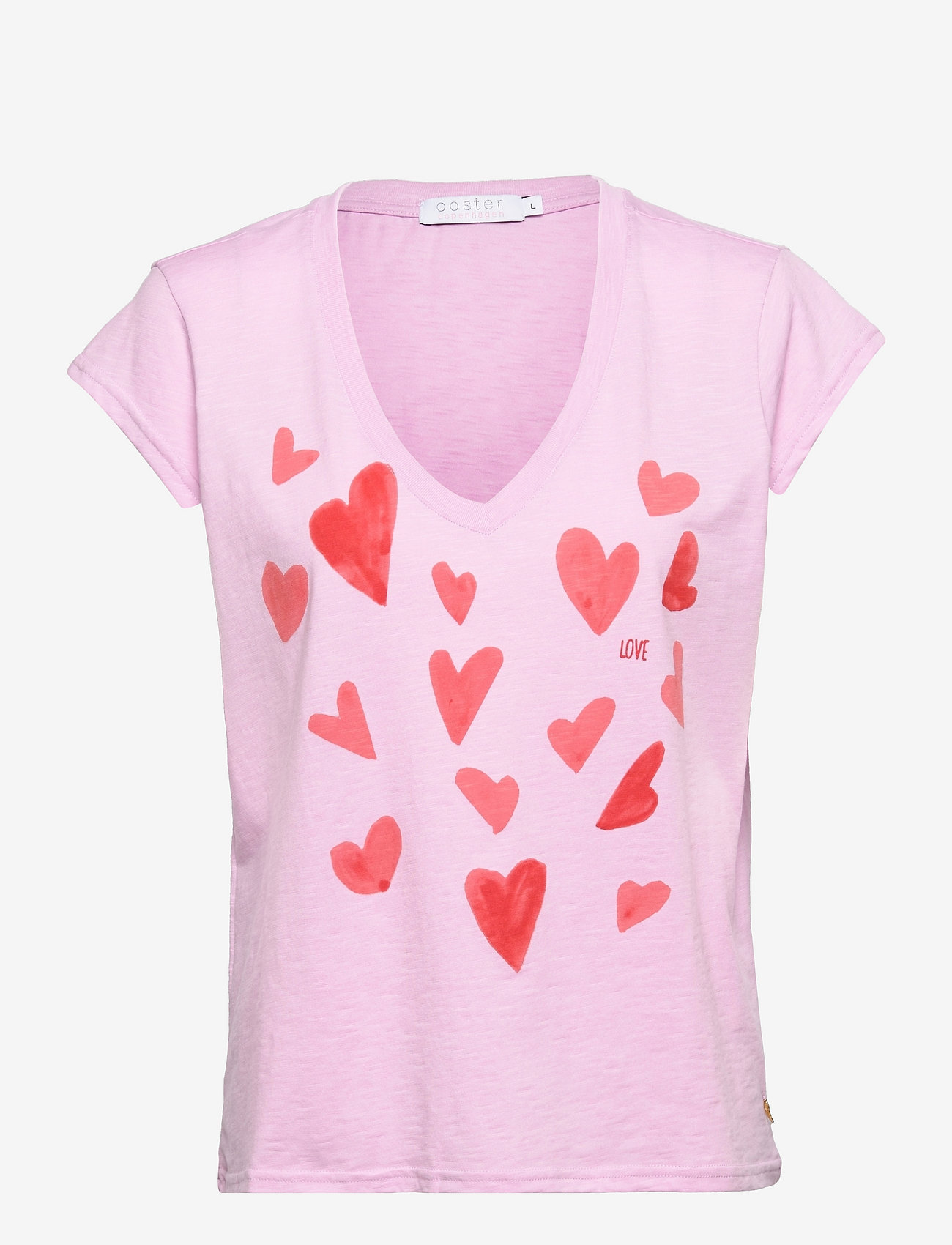 T-shirt with Heart print - BLUSH