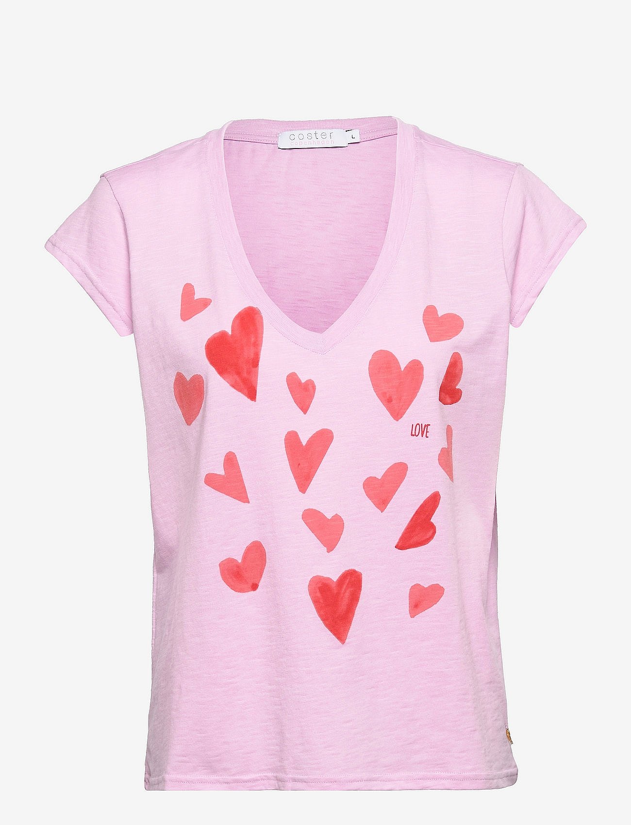 T-shirt with Heart print - BLUSH
