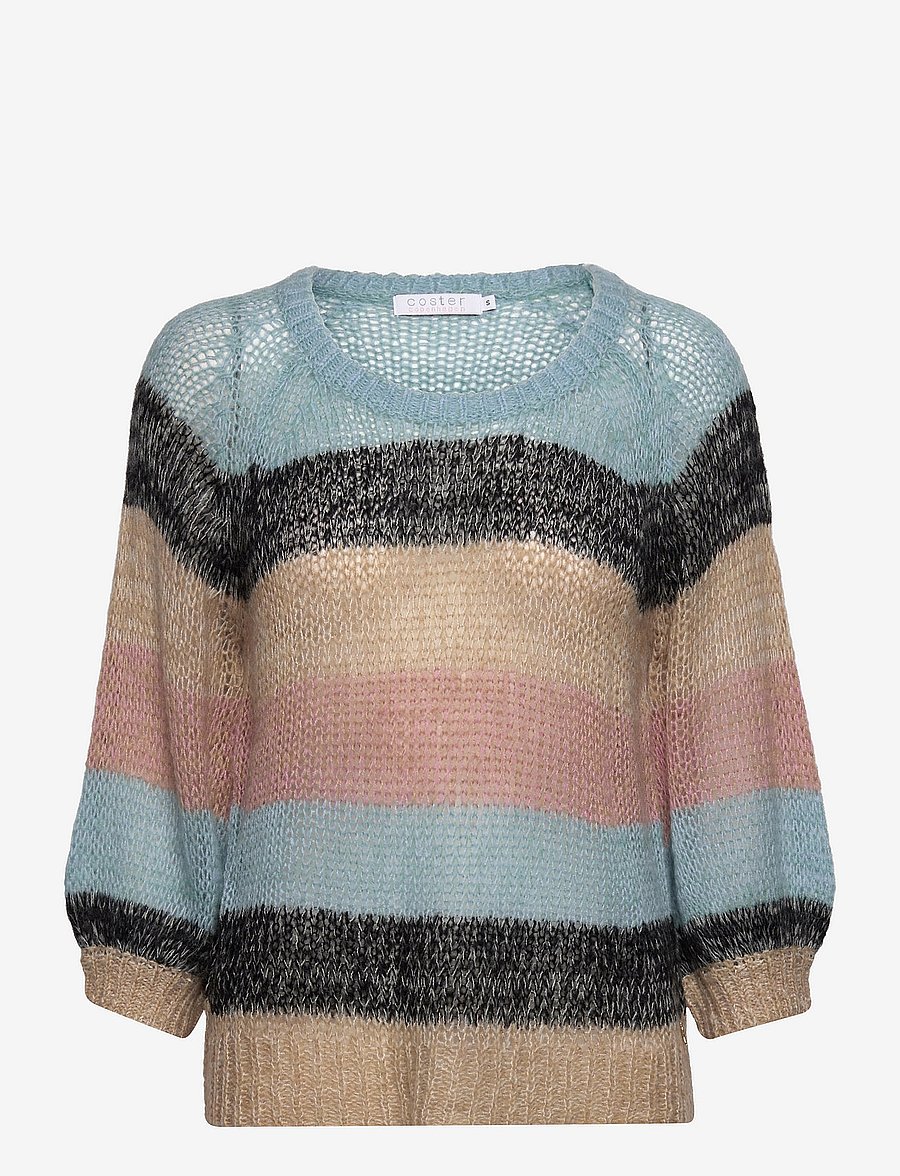 Coster Copenhagen - Striped multi color knit - multi stripe - 0