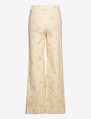 Coster Copenhagen - Pants with 10 years logo print - Ce - wide leg trousers - years logo print - 936 - 1