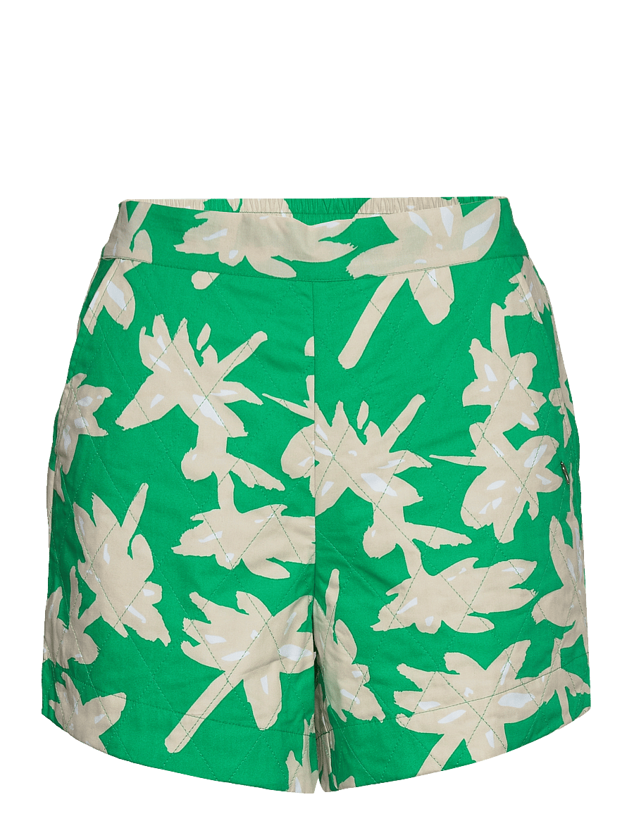 Coster Copenhagen - Quiltet shorts in Wild flower print - wild flower print - 1