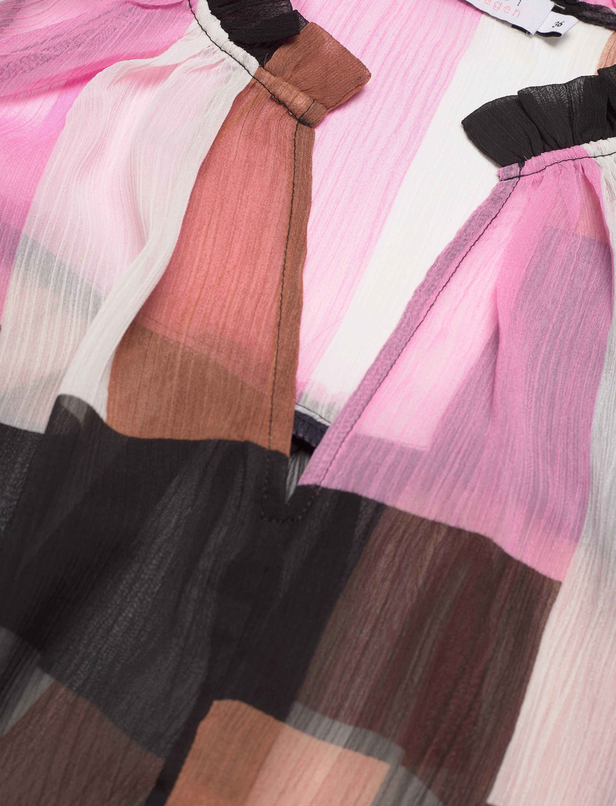 Coster Copenhagen - Shirt with Patchwork print - patchwork print - 2