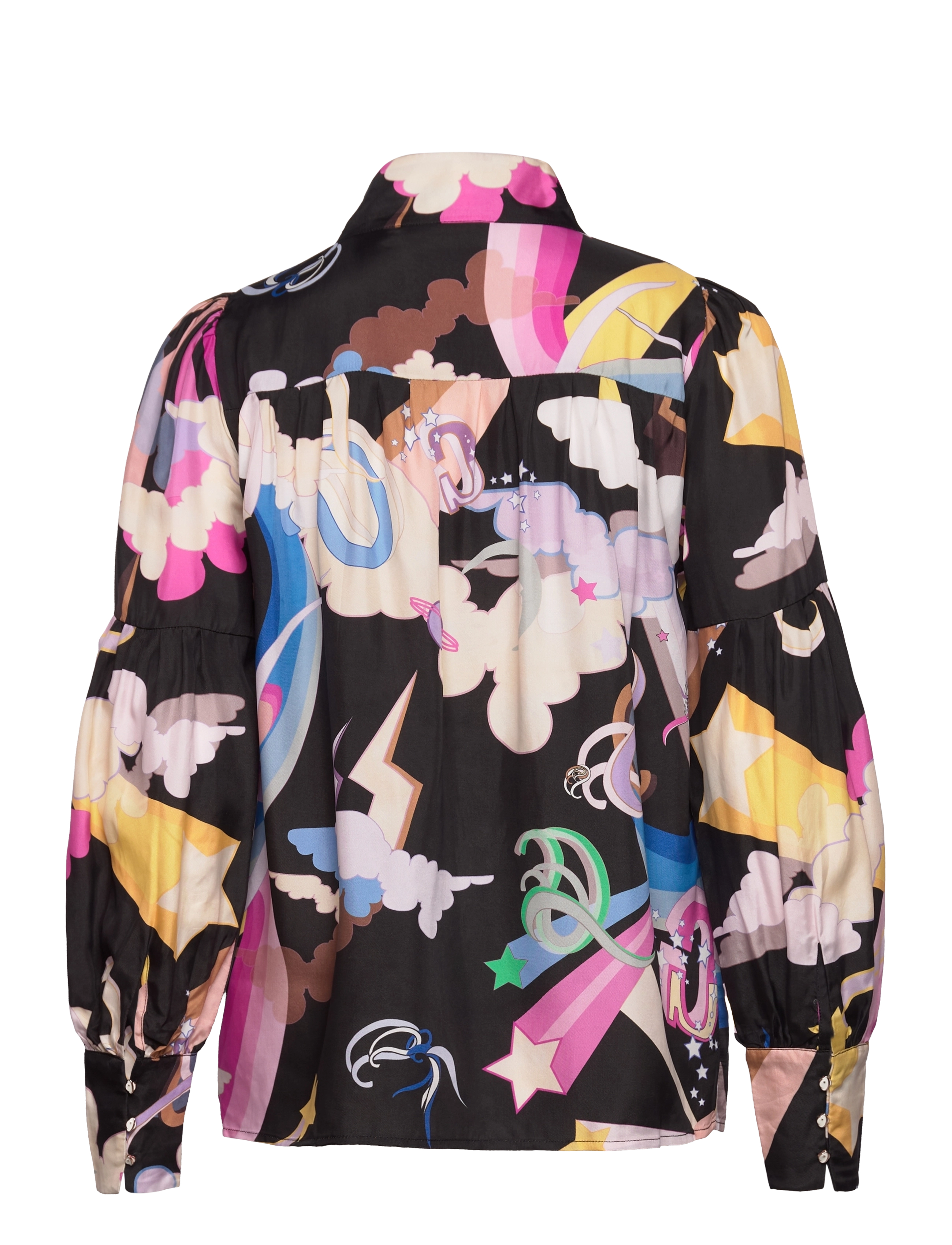 Coster Copenhagen - Shirt with Fantasy print in cupro - fantasy print - 1
