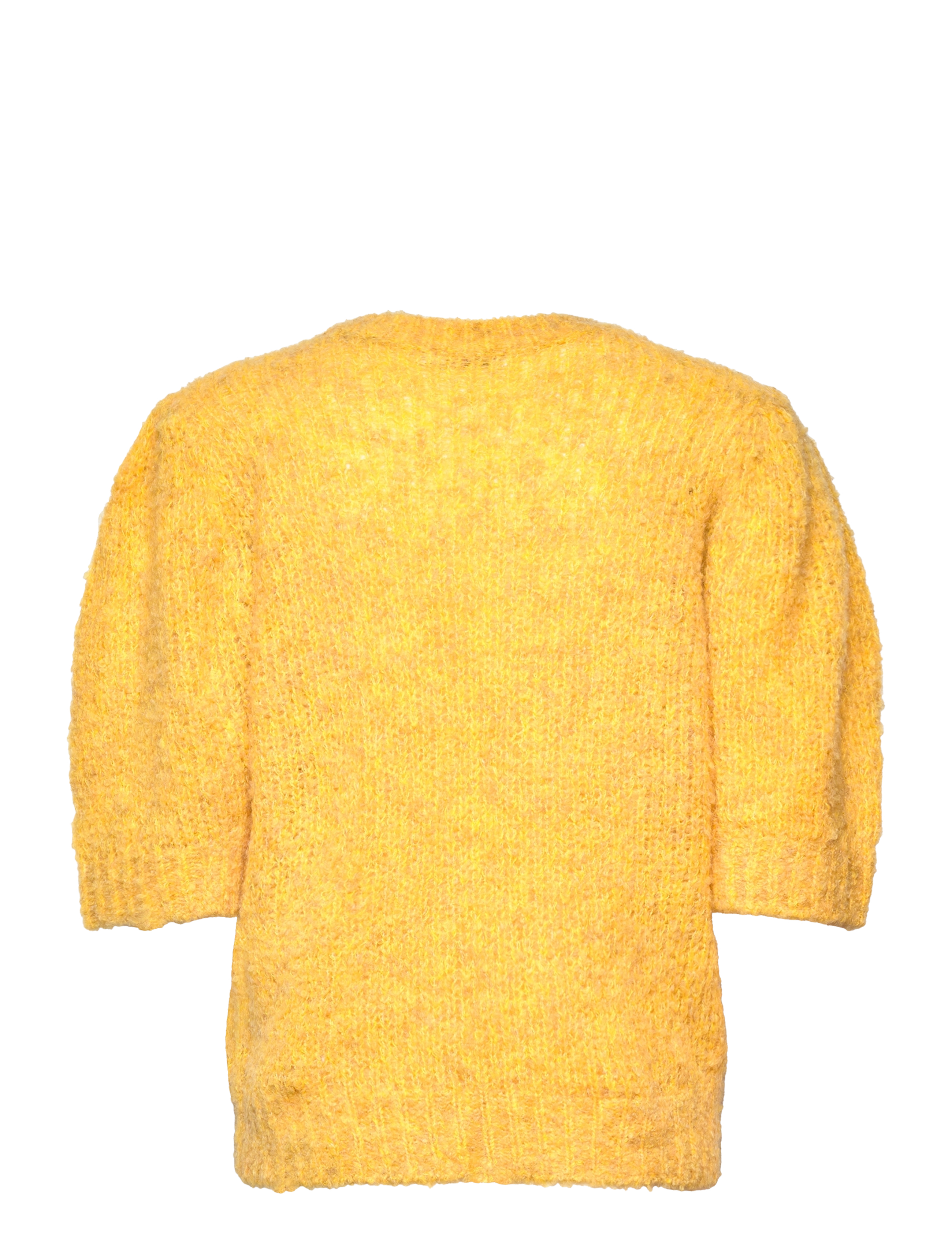 Coster Copenhagen - Knit with puff sleeves - lemon yellow - 1