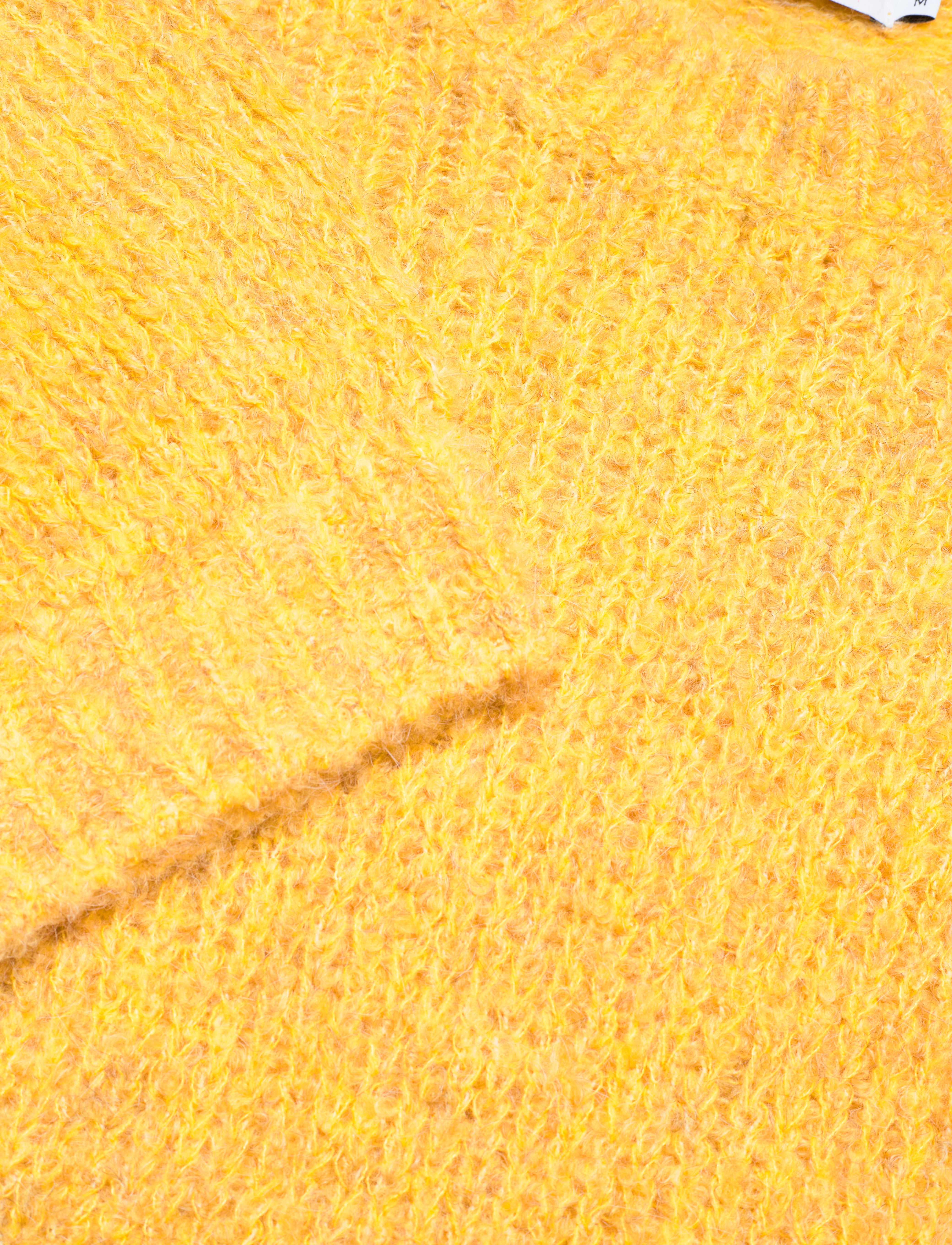 Coster Copenhagen - Knit with puff sleeves - lemon yellow - 2