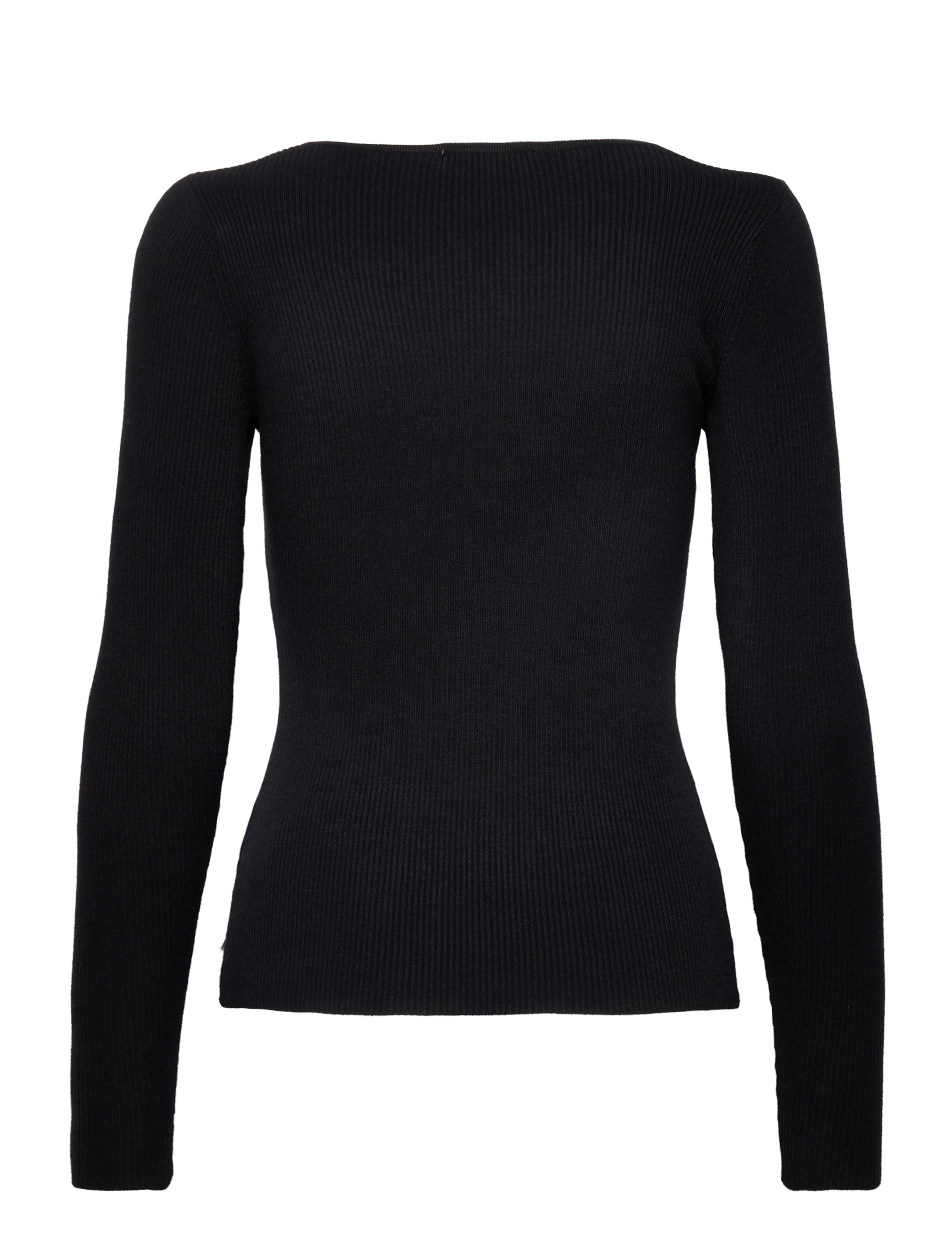 Coster Copenhagen - Knit with long sleeves and squared - black - 1