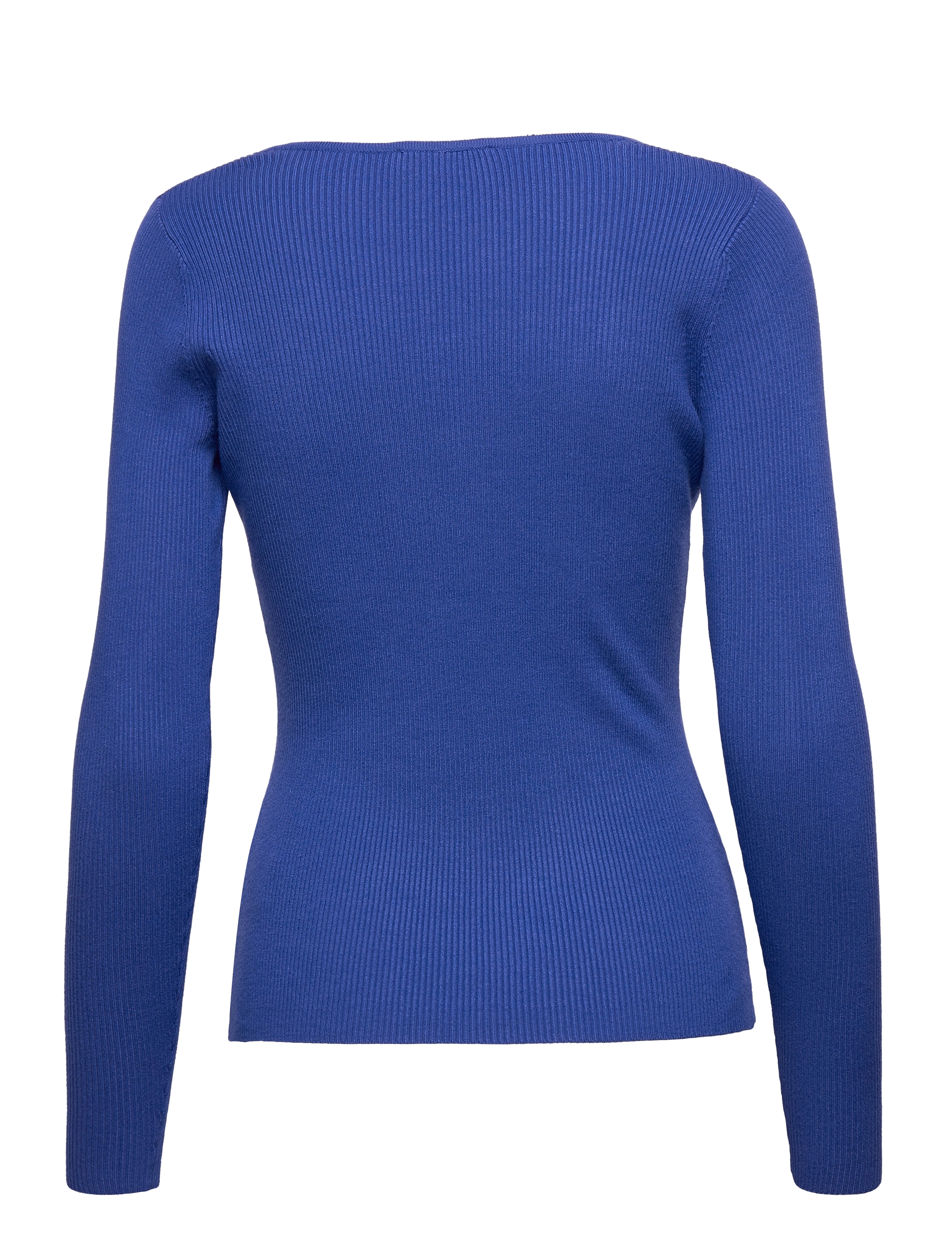 Coster Copenhagen - Knit with long sleeves and squared - electric blue - 1