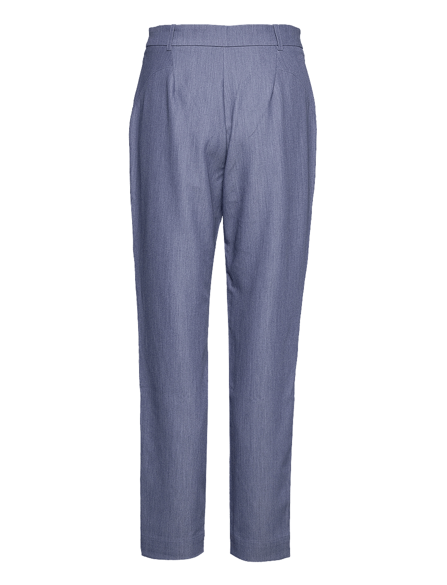 Coster Copenhagen - Pants with regular legs - Stella fi - raka byxor - medium denim blue - 1