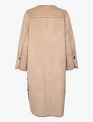 Coster Copenhagen - Coat with button detail - sand brown - 1