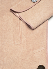 Coster Copenhagen - Coat with button detail - sand brown - 5
