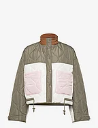 Patchwork padded jacket - PATCHWORK COLOR