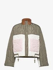 Coster Copenhagen - Patchwork padded jacket - frühlingsjacken - patchwork color - 0