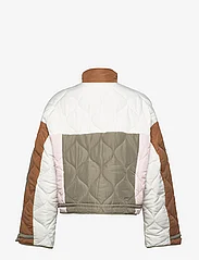 Coster Copenhagen - Patchwork padded jacket - spring jackets - patchwork color - 1