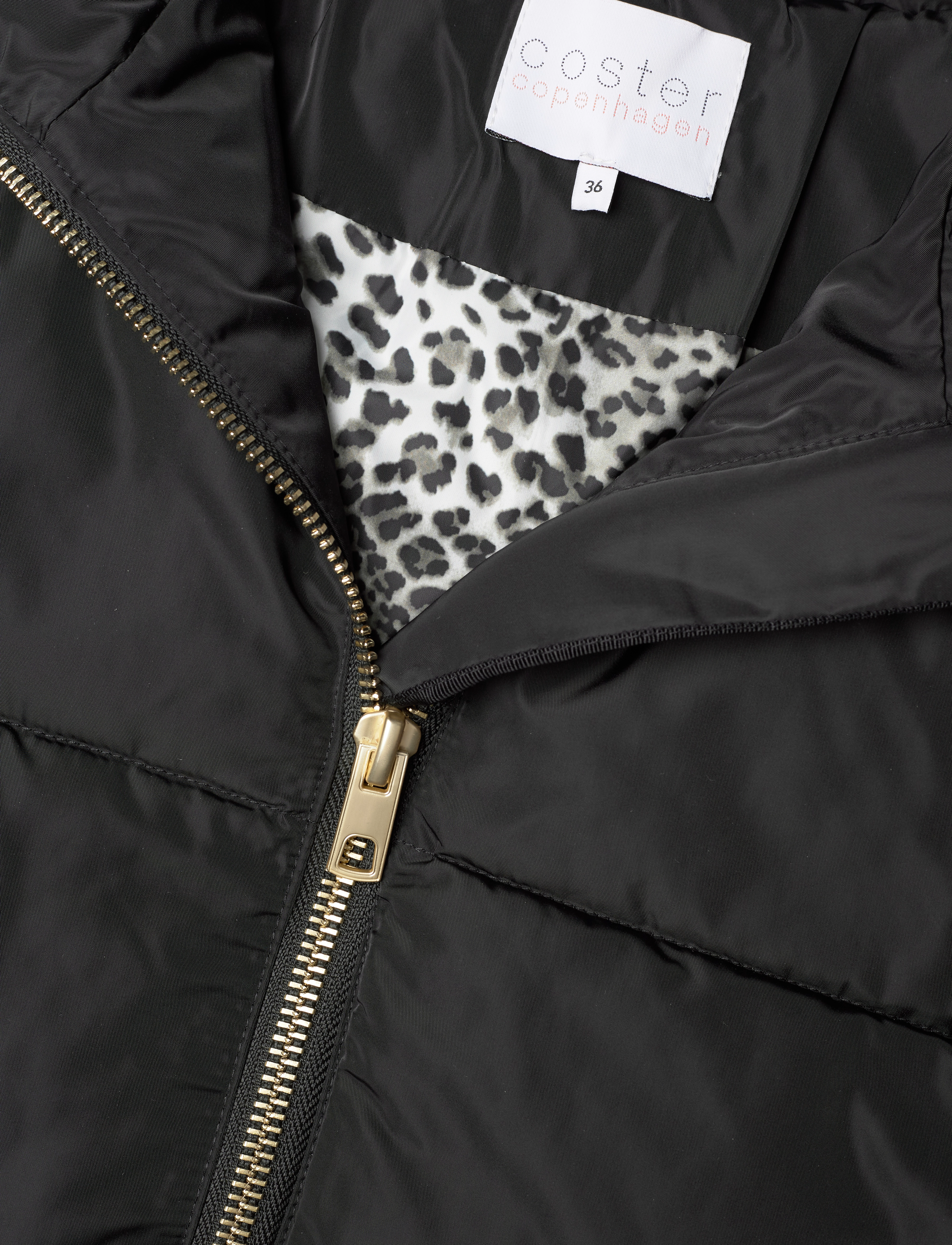 Coster Copenhagen - Short puffer jacket - gefütterte & daunenjacken - black - 2