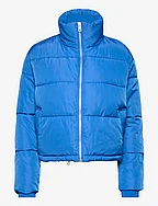 Short puffer jacket - ELECTRIC BLUE