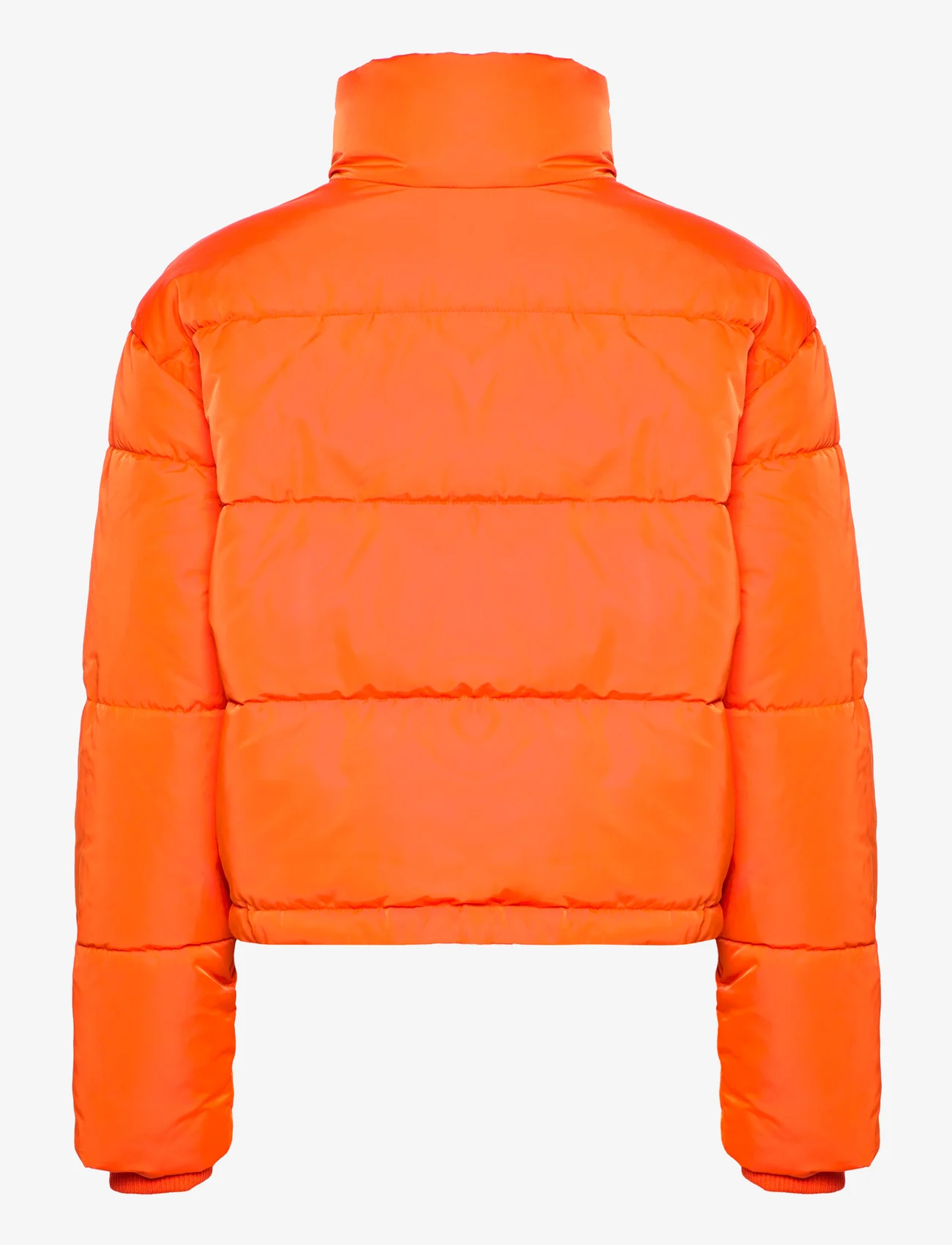 Coster Copenhagen - Short puffer jacket - winter jackets - hot orange - 1
