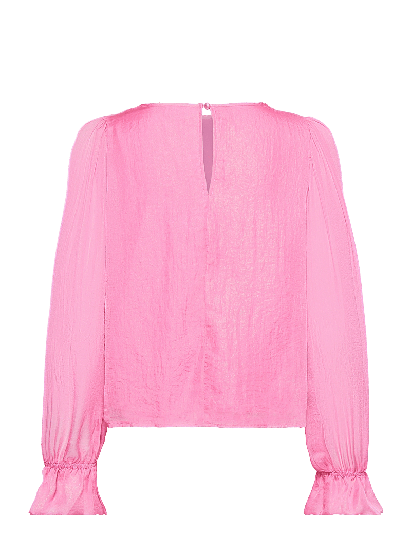 Coster Copenhagen - Top in metallic shimmer - pikkade varrukatega pluusid - metallic pink - 2