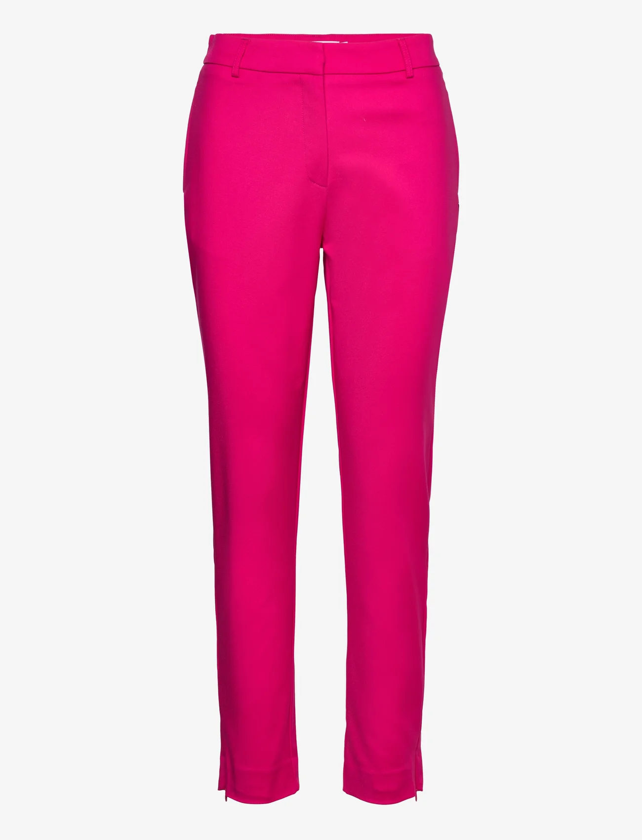 Coster Copenhagen - Tapered pants - Stella fit - taisna piegriezuma bikses - raspberry pink - 0