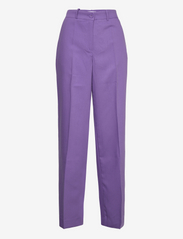 Pants with wide legs - Petra fit - WARM PURPLE