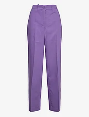 Coster Copenhagen - Pants with wide legs - Petra fit - vide bukser - warm purple - 0