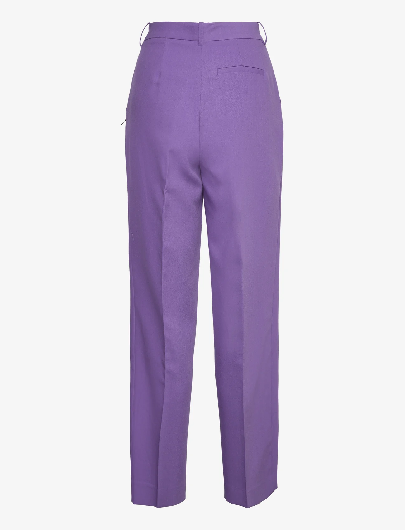 Coster Copenhagen - Pants with wide legs - Petra fit - wide leg trousers - warm purple - 1