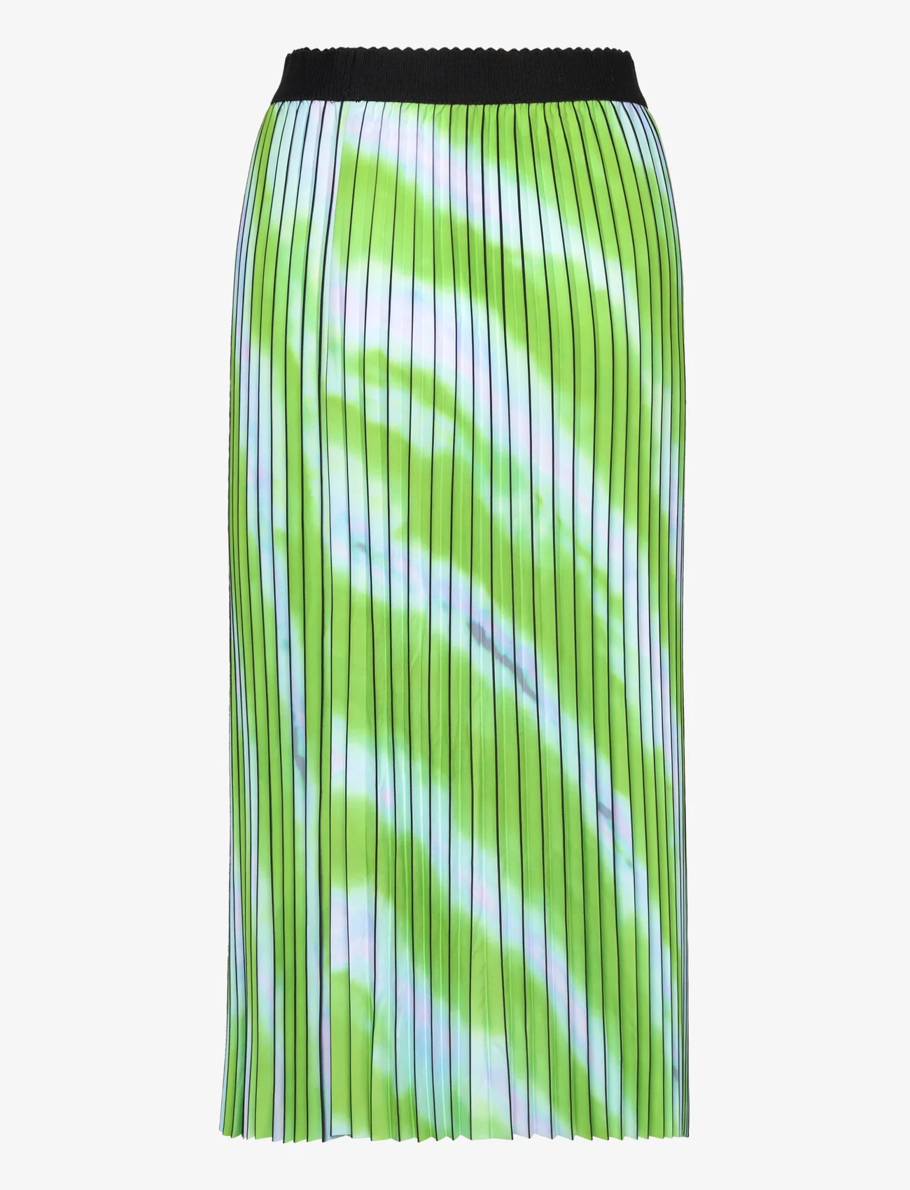 Coster Copenhagen - Pleated skirt in faded stripe print - midihameet - faded stripe print - 1