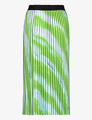 Coster Copenhagen - Pleated skirt in faded stripe print - vidutinio ilgio sijonai - faded stripe print - 1