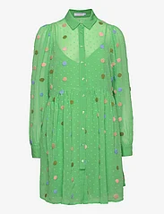 Coster Copenhagen - Short dress with dot texture - feestelijke kleding voor outlet-prijzen - dot texture - 0