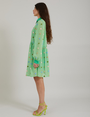 Coster Copenhagen - Short dress with dot texture - festklær til outlet-priser - dot texture - 4