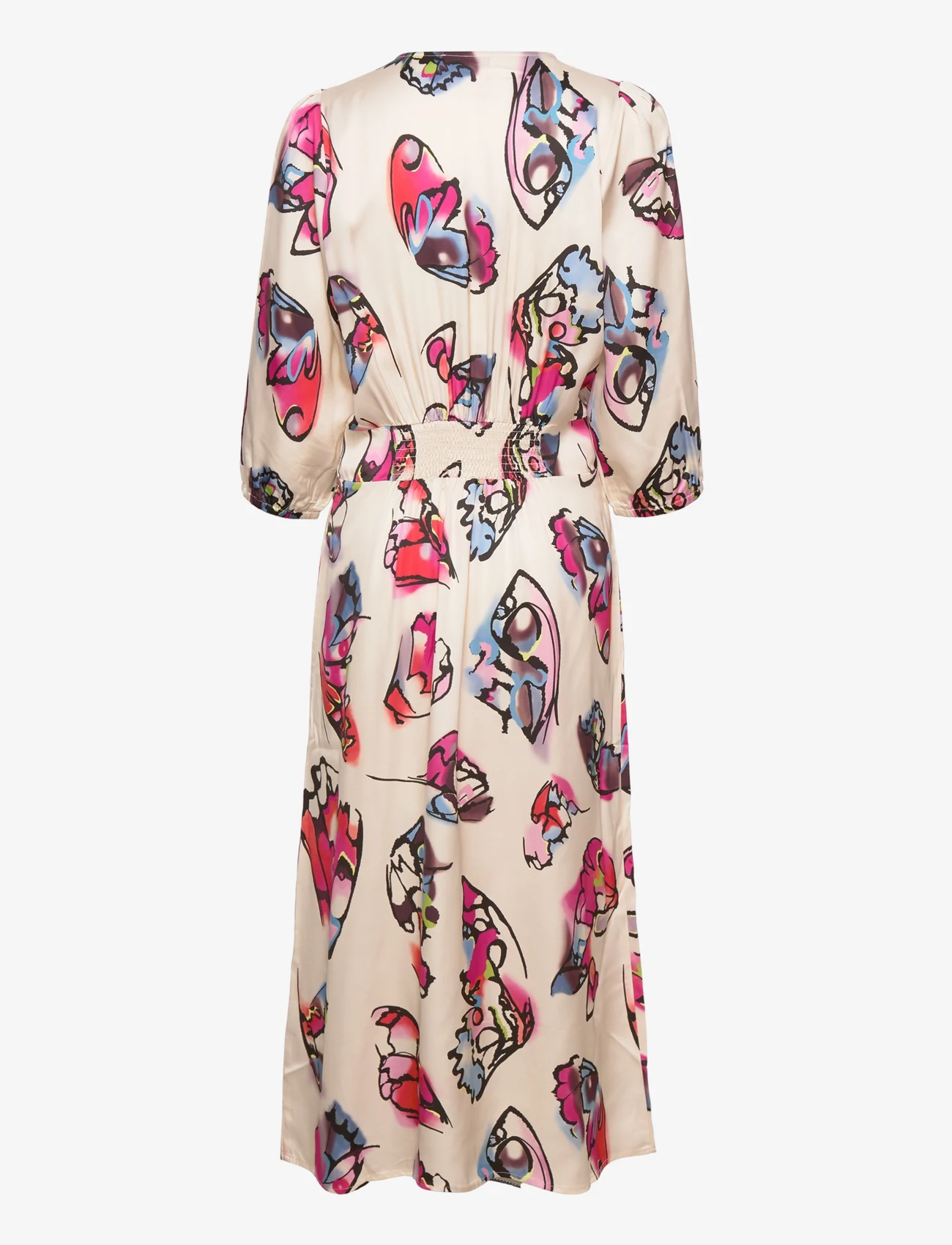 Coster Copenhagen - Dress with buttons in butterfly pri - maxi sukienki - butterfly print - 1