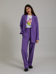 Coster Copenhagen - Relaxed blazer - Zoe fit - festtøj til outletpriser - warm purple - 5